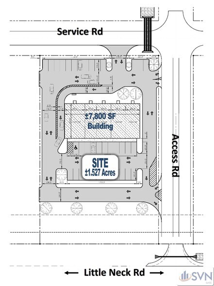 More Photos Of 2940 Little Neck Rd, Bloomingdale General Retail For Lease