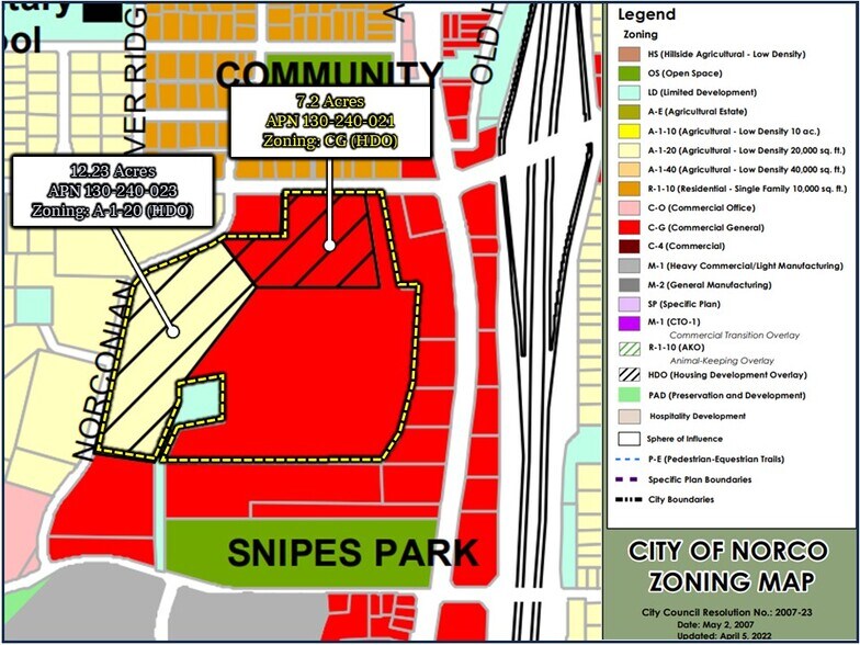 More Photos Of Norco Dr @ Norconian Drive, Norco Land For Sale