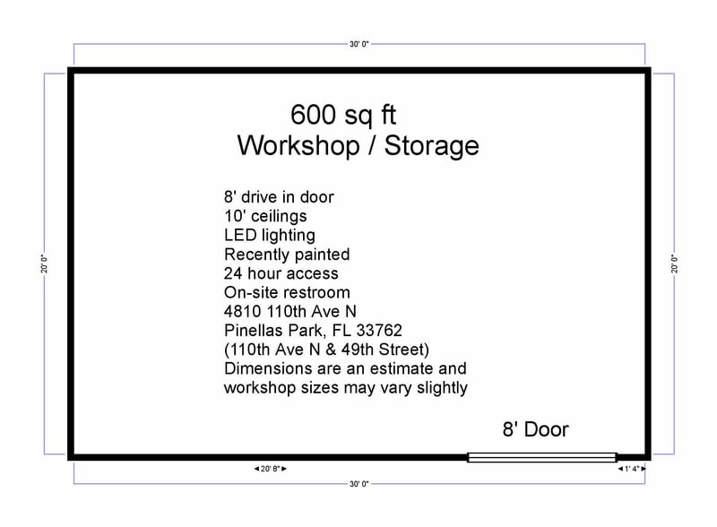 More Photos Of 4810 110th Ave, Pinellas Park Warehouse For Sale
