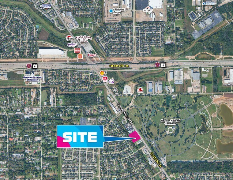 More Photos Of 10500 Veterans Memorial Dr, Houston Land For Sale