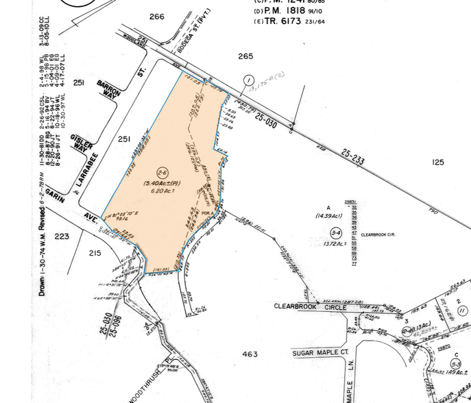 More Photos Of 29831 Clearbrook Cir, Hayward Land For Sale