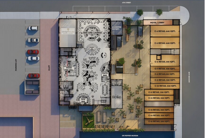 More Photos Of 319 S 4th, Waco Restaurant For Lease