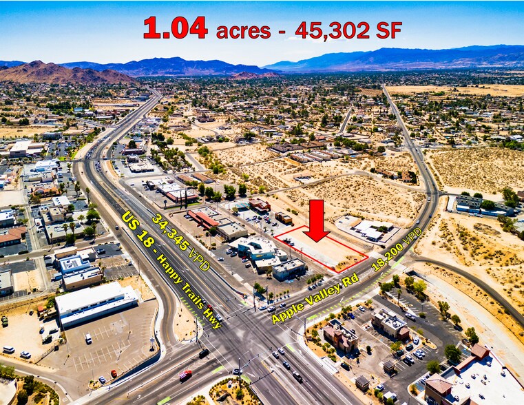 Primary Photo Of Apple Valley Rd @ US Highway 18, Apple Valley Land For Lease
