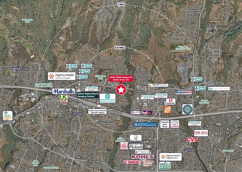 More Photos Of 2628-2650 Soquel Dr, Santa Cruz Land For Sale