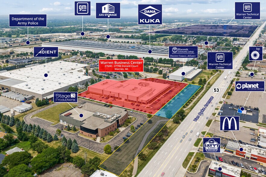 More Photos Of 27600-27700 Donald Ct, Warren Warehouse For Sale