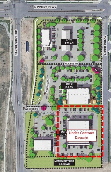 Primary Photo Of N. Pinery Parkway @ Bayou Gulch, Parker Land For Lease