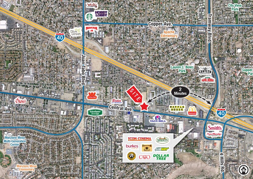 More Photos Of 12815 Central Ave NE, Albuquerque Storefront Retail Office For Lease