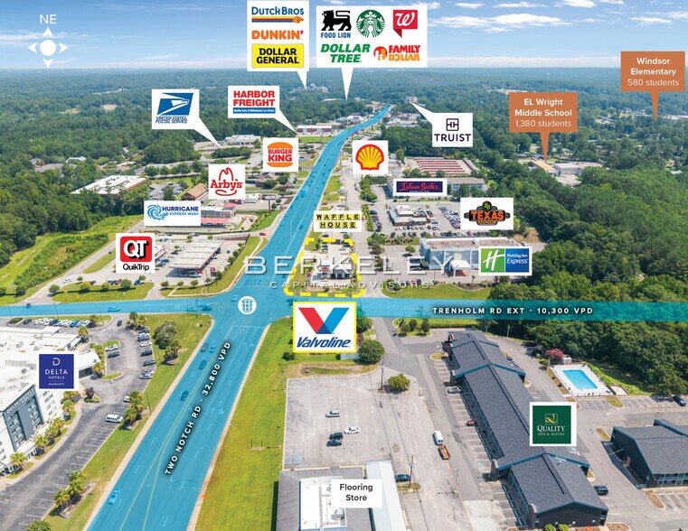 More Photos Of 8200 Two Notch Rd, Columbia Auto Repair For Sale