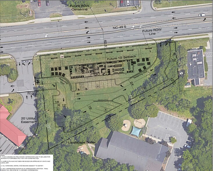 More Photos Of NC 49 Hwy S, Harrisburg Land For Sale
