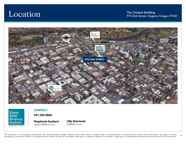 More Photos Of 975 Oak St, Eugene Office For Lease