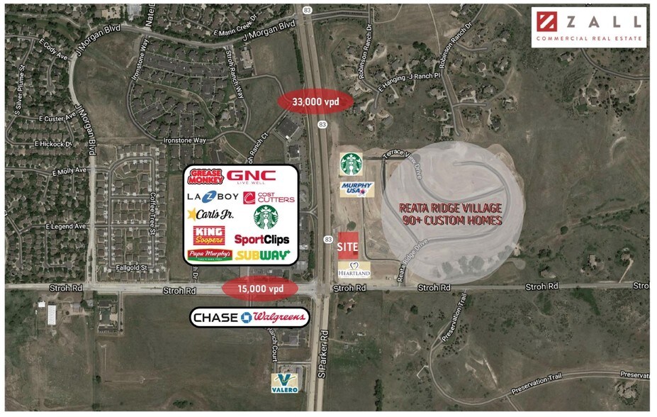 Primary Photo Of NEC Parker Rd & Stroh Rd, Parker Bank For Lease