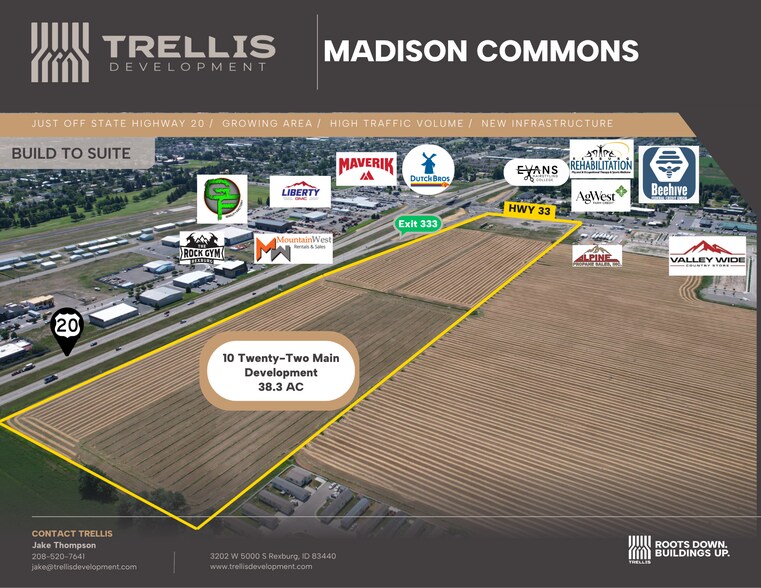 More Photos Of 1762 Main Street, Rexburg Land For Sale