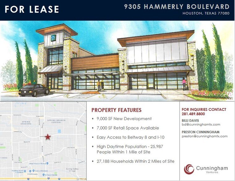 More Photos Of 9305 Hammerly Blvd, Houston Freestanding For Lease