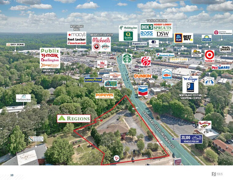 More Photos Of 3880 Lavista Rd, Tucker Bank For Sale