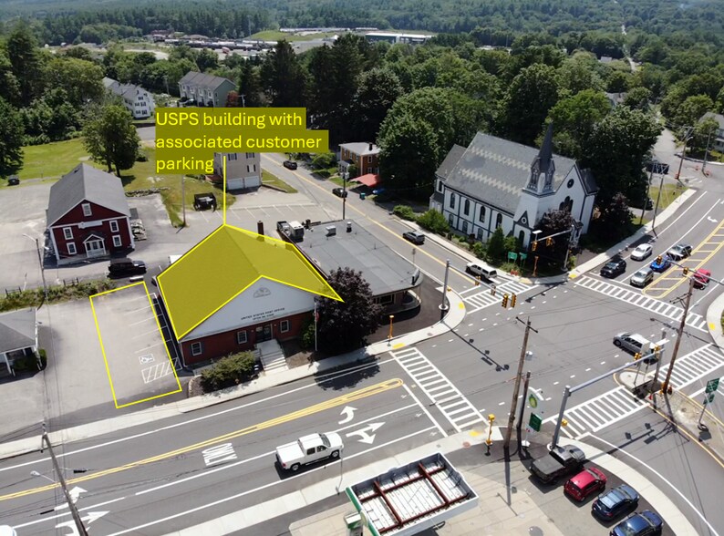 Primary Photo Of 116 Main St, Upton Post Office For Sale