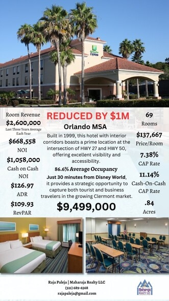 More Photos Of 1810 S Highway 27, Clermont Hotel For Sale