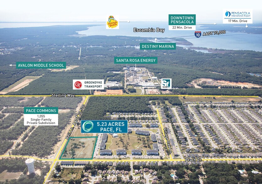 More Photos Of Peach Drive, Pace Land For Sale