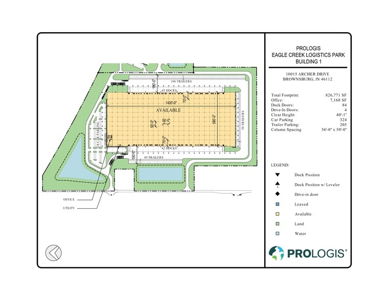 More Photos Of 10015 Archer Drive, Brownsburg Distribution For Lease