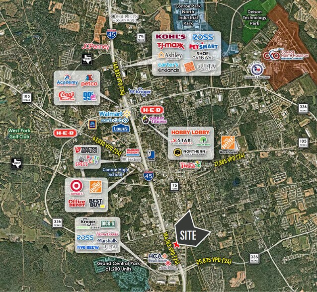 Primary Photo Of 0 Enterprise row, Conroe Land For Sale