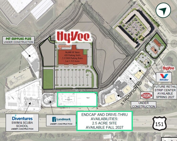 More Photos Of Hwy 151 @ S Thompson Rd, Sun Prairie Land For Lease