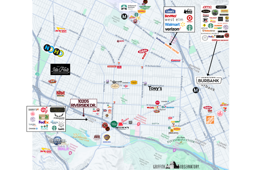 More Photos Of 10205 Riverside Dr, Toluca Lake Restaurant For Lease