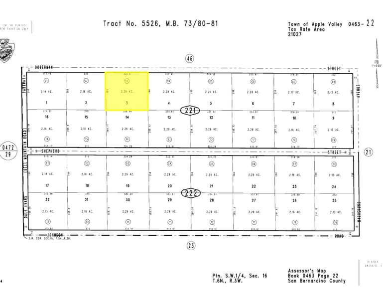 More Photos Of Doberman St, Apple Valley Land For Sale