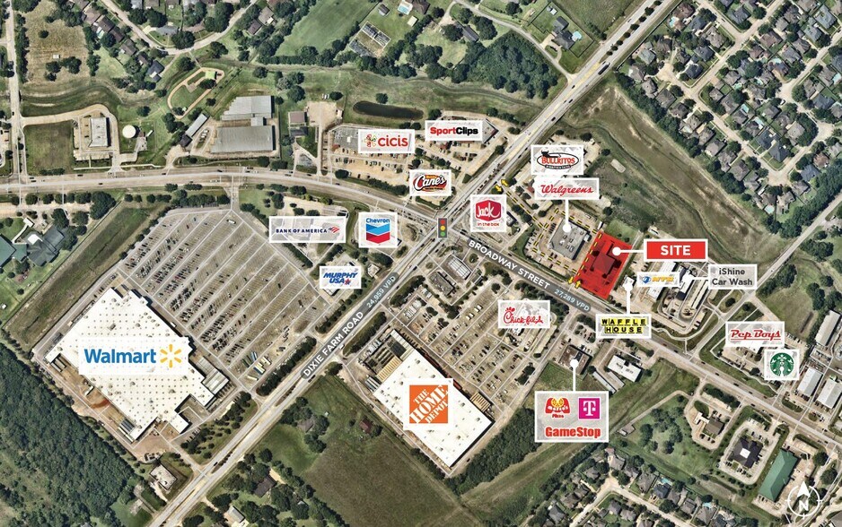 More Photos Of 1509 Broadway St, Pearland Bank For Lease