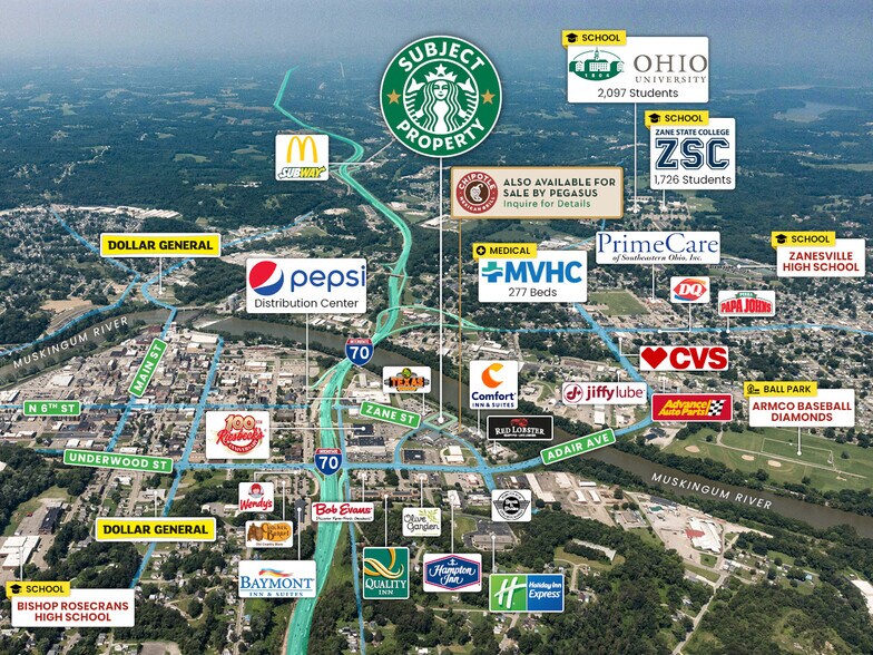 More Photos Of 655 Zane St, Zanesville Fast Food For Sale