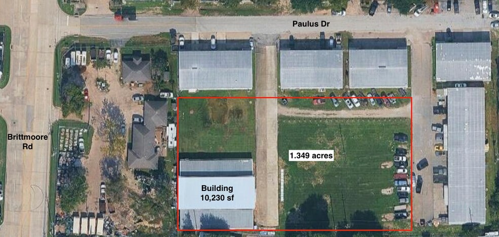 More Photos Of 10819 Paulus Dr, Houston Industrial For Sale