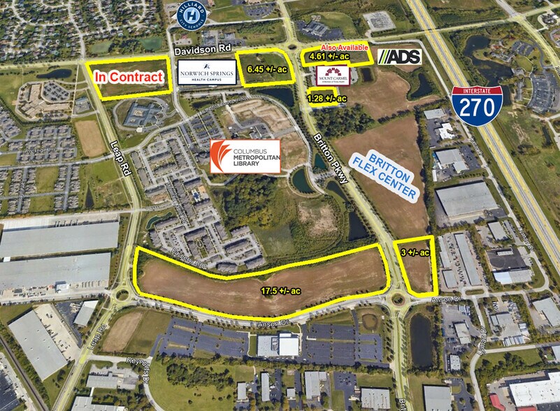 More Photos Of 4674 Britton Pky, Hilliard Land For Sale