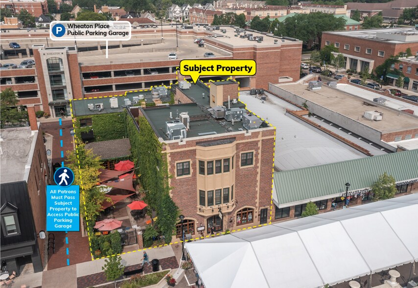 More Photos Of 120 N Hale St, Wheaton Storefront Retail Residential For Sale