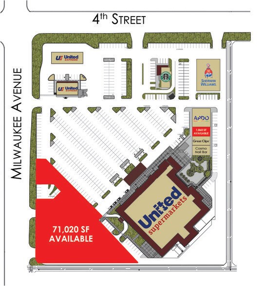 More Photos Of 4th and Milwaukee Ave, Lubbock General Retail For Sale