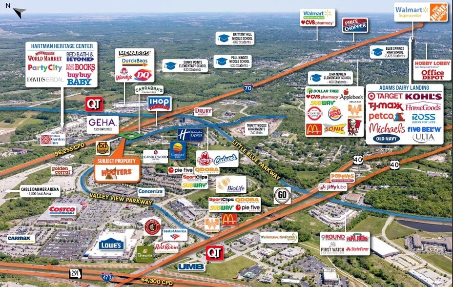 More Photos Of 19850 E Valleyview Pky, Independence Restaurant For Lease