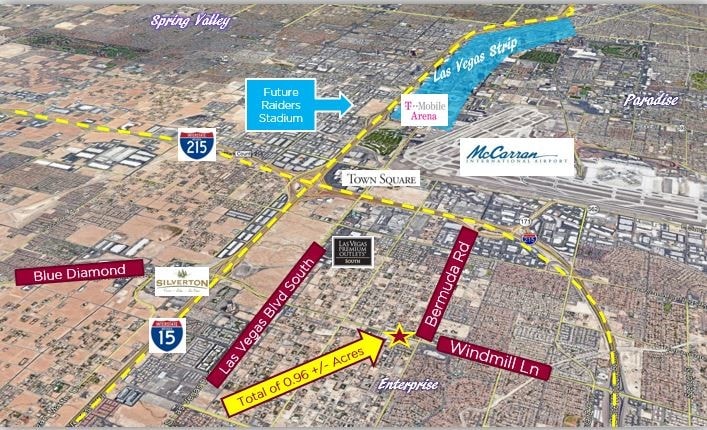 Primary Photo Of 8140 Fairfield Ave, Las Vegas Land For Sale