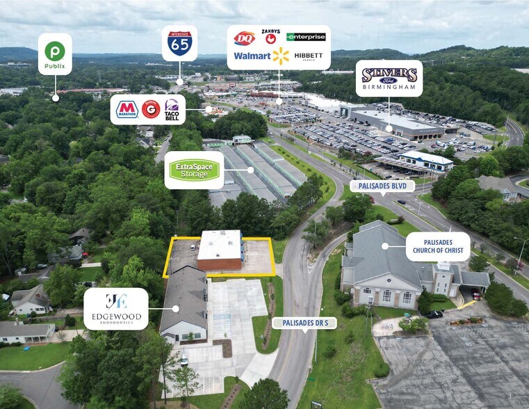 More Photos Of 521 Palisades Blvd, Birmingham Storefront Retail Office For Sale