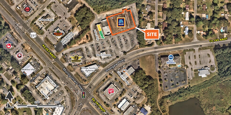 Primary Photo Of 1555-1571 Westgate Pky, Dothan General Retail For Lease