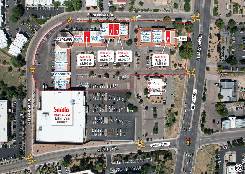 More Photos Of 730 St Michaels Dr, Santa Fe General Retail For Lease