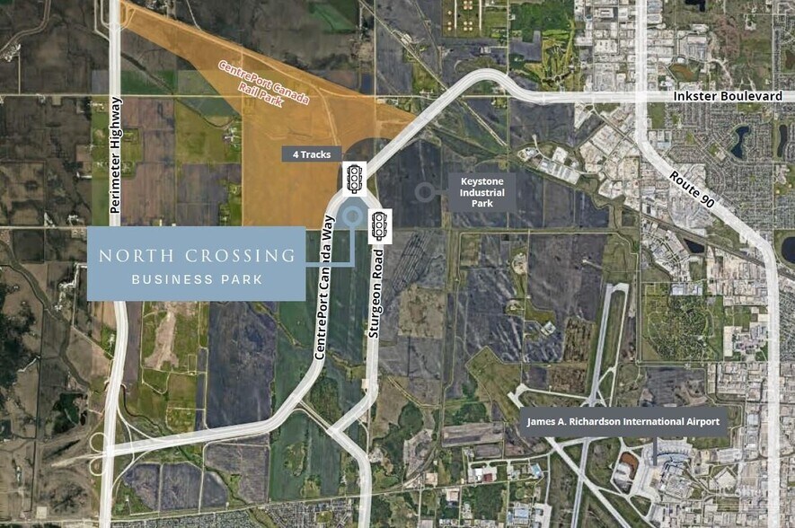 Primary Photo Of Centreport Canada Way, Rosser Land For Sale