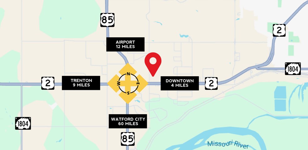 More Photos Of US-2 & 60th Ave W Iron Point ave, Williston Land For Sale