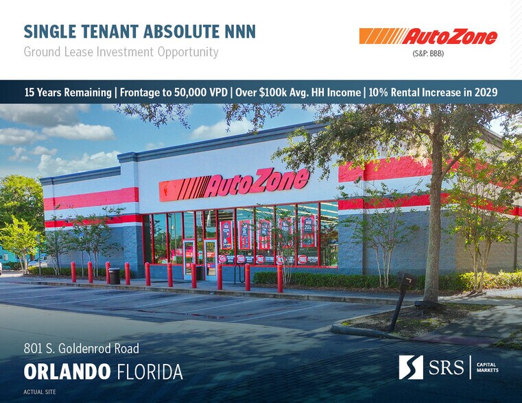 Primary Photo Of 801 S Goldenrod Rd, Orlando Auto Repair For Sale