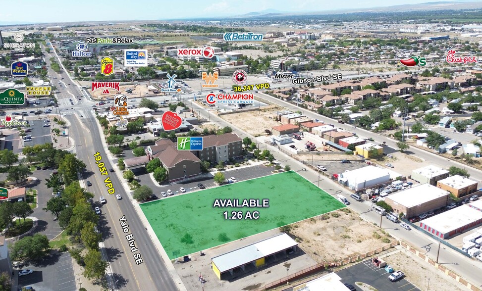 Primary Photo Of Gibson Blvd & Yale Blvd, Albuquerque Land For Sale