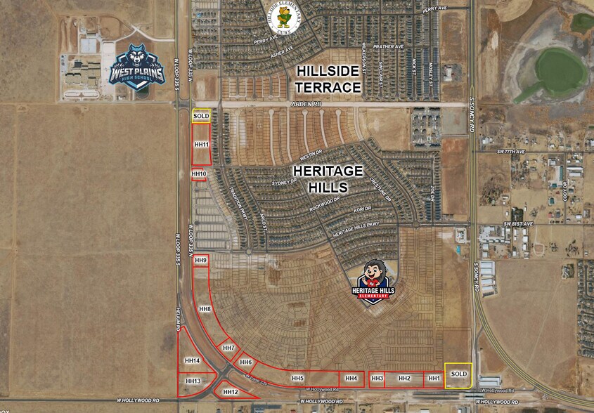 Primary Photo Of New Loop 335/Helium Rd between Hollywood Rd & 45th, Amarillo Land For Sale