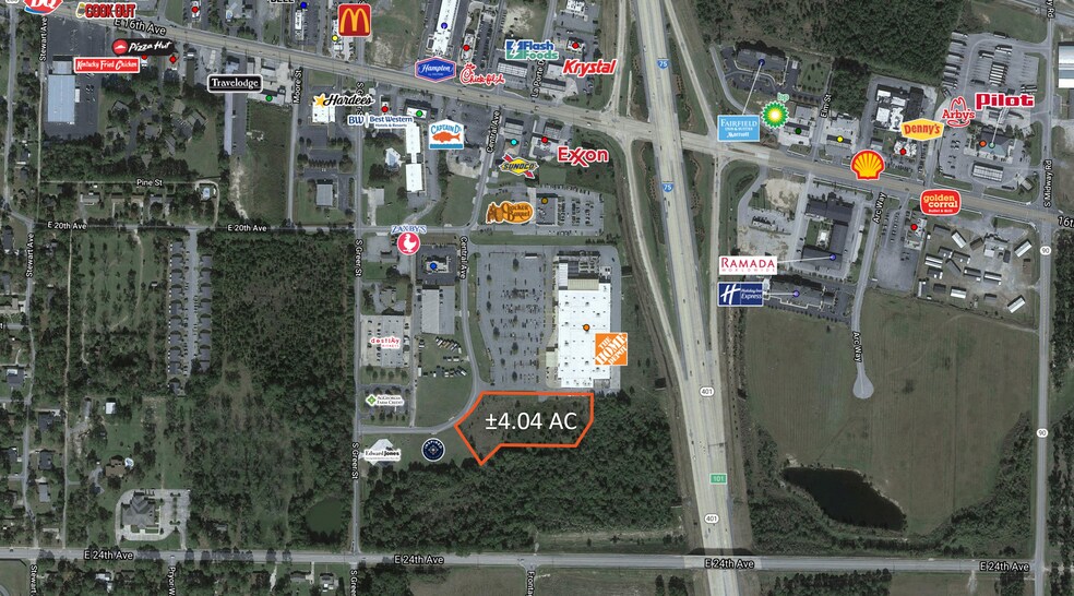 Primary Photo Of 2011 Central Ave, Cordele Land For Sale