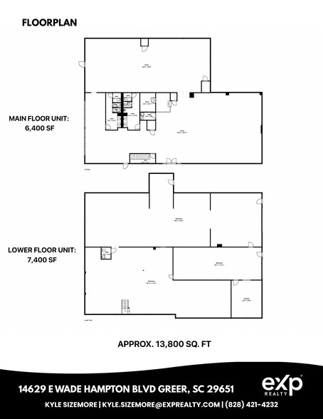 More Photos Of 14629 E Wade Hampton Blvd, Greer Freestanding For Sale