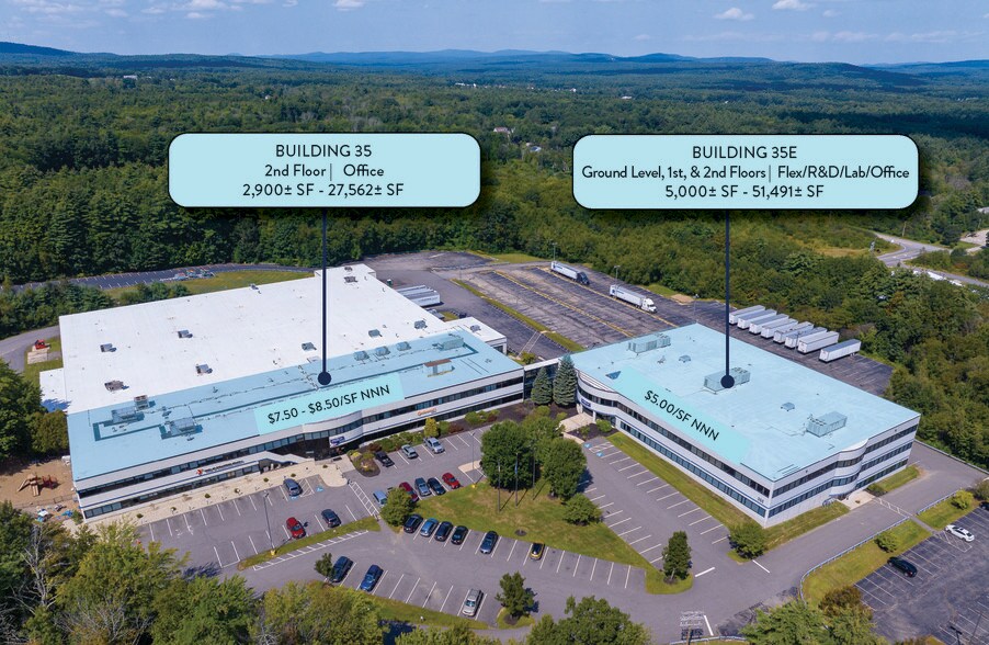 Primary Photo Of 35 Industrial Way, Rochester Flex For Lease