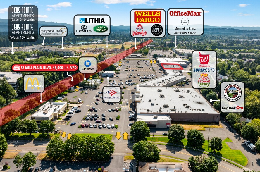 More Photos Of 13503 SE Mill Plain Blvd, Vancouver Storefront Retail Office For Lease