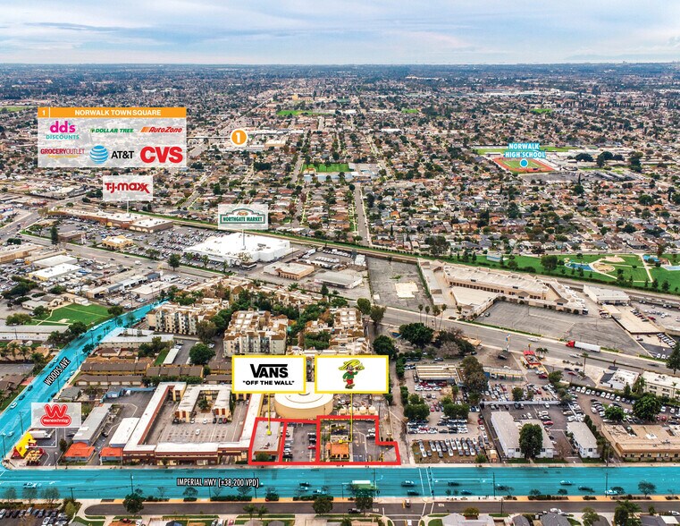 More Photos Of 11610 Imperial Hwy, Norwalk General Retail For Sale