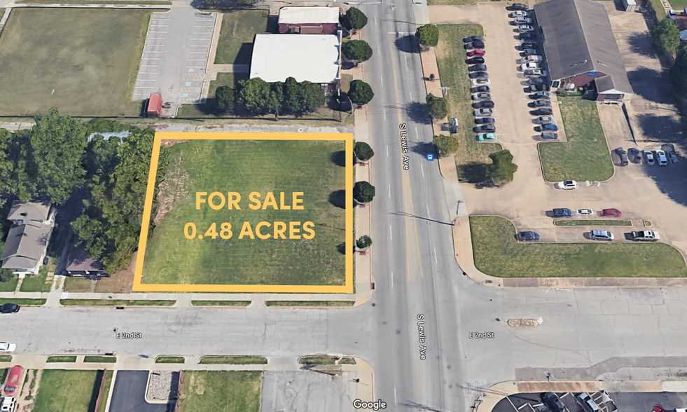 Primary Photo Of 116 S. Lewis and 2313 E. 2nd St., Tulsa Land For Sale