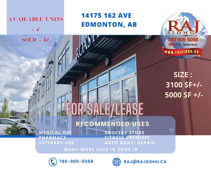 More Photos Of 14165-14185 162 Ave NW, Edmonton Showroom For Lease