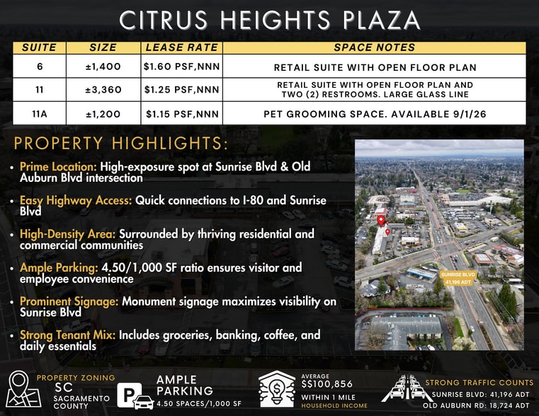 More Photos Of 7601 Sunrise Blvd, Citrus Heights Unknown For Lease